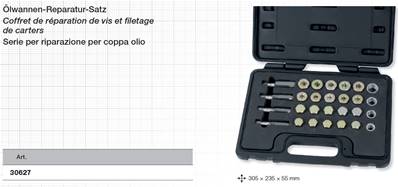 Coffret rép. filetages carters d'huile KRAFTWERK 30627