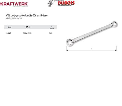 Clé TX E10 x E12