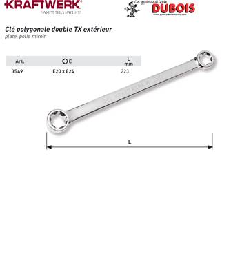 Clé TX E20 x E24